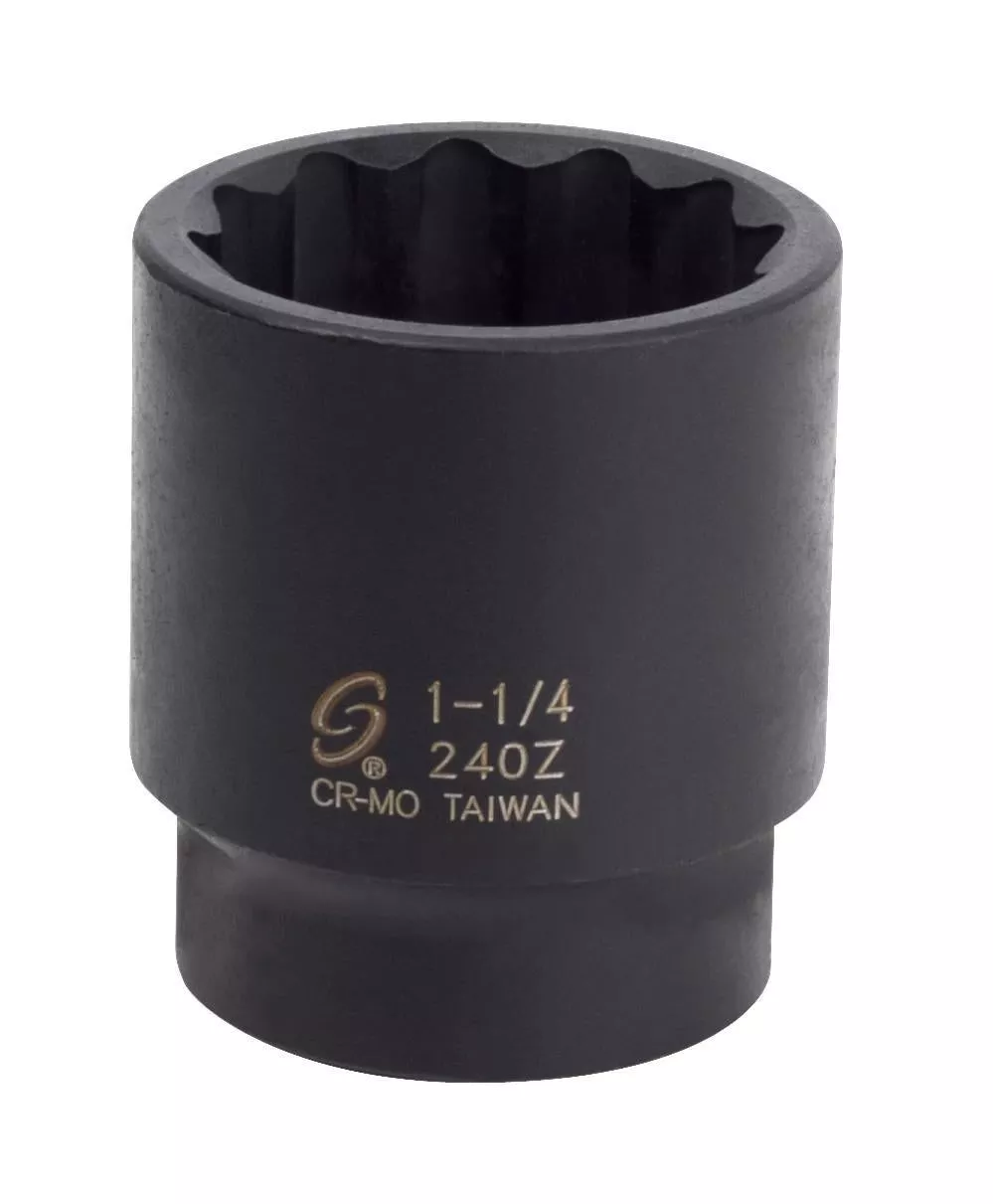 1/2" DRIVE 1-1/4" 12-POINT IMPACT SOCKET