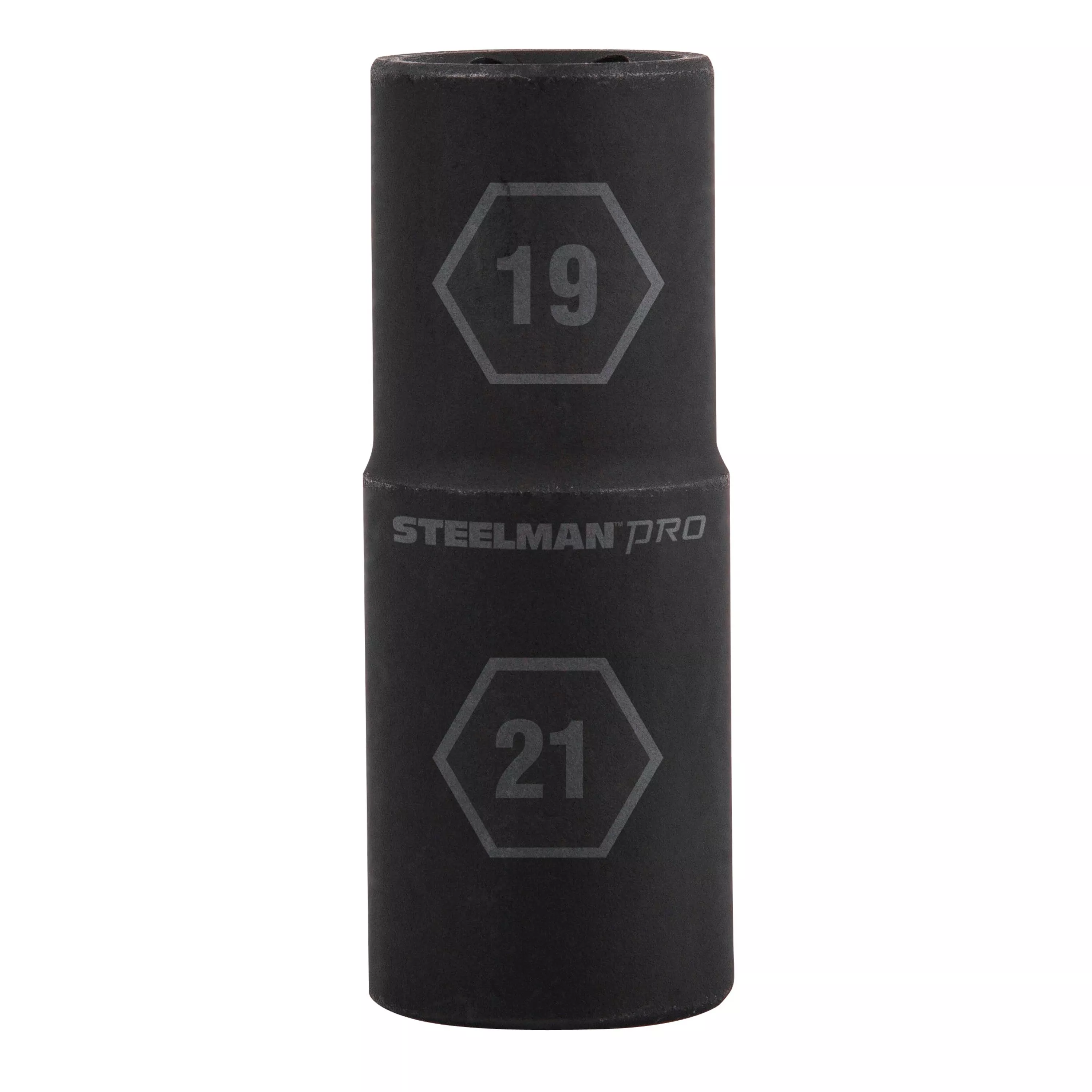 1/2-Inch Drive 6-Point 19mm x 21mm Impact Flip Socket