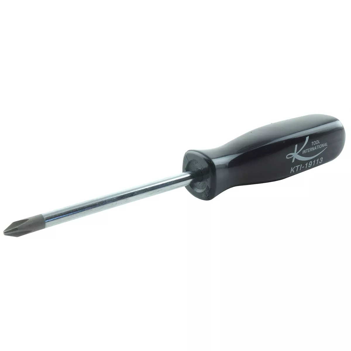 #1 x 3" Phillips Screwdriver Black Handle