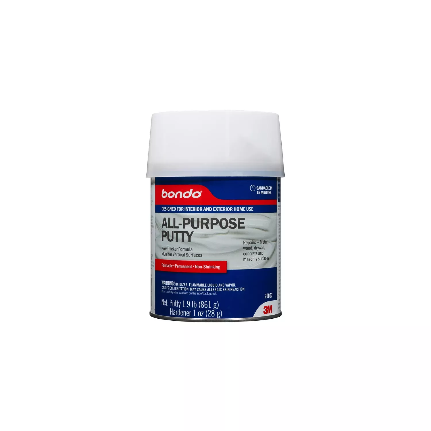 All-Purpose Home & Auto Repair Putty, 1 Qt.