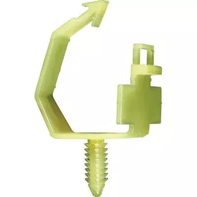 Au-ve-co 12622 Wire Routing Clip, Nylon, Green
