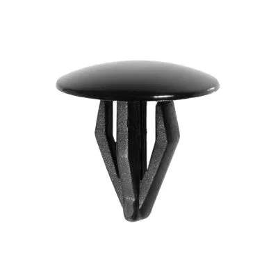 Au-ve-co 14323 Single Head Retaining Clip, System of Measurement: Metric, Nylon