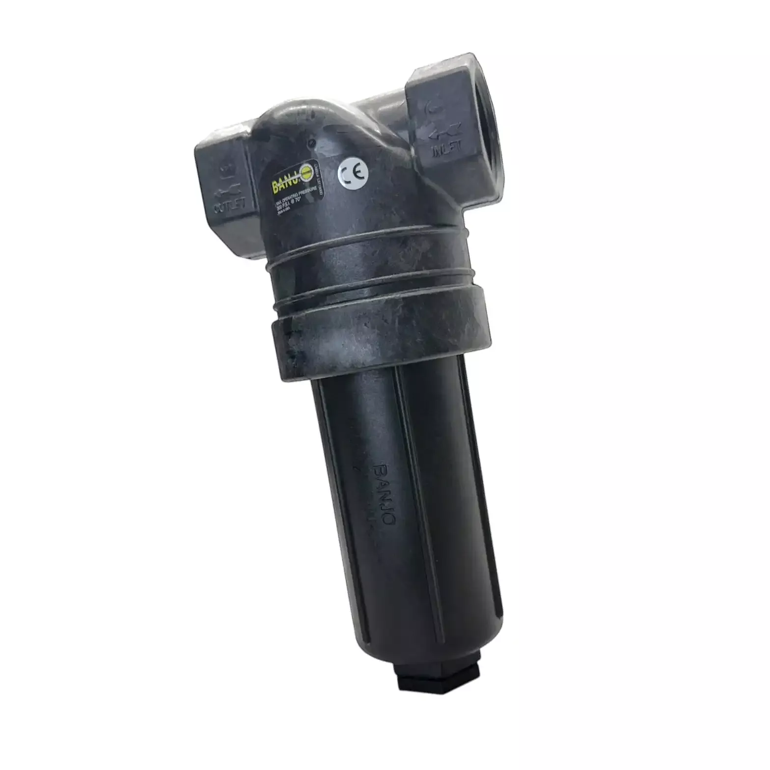 Banjo LST100-80 T Line Strainer 1in NPT 80 Mesh