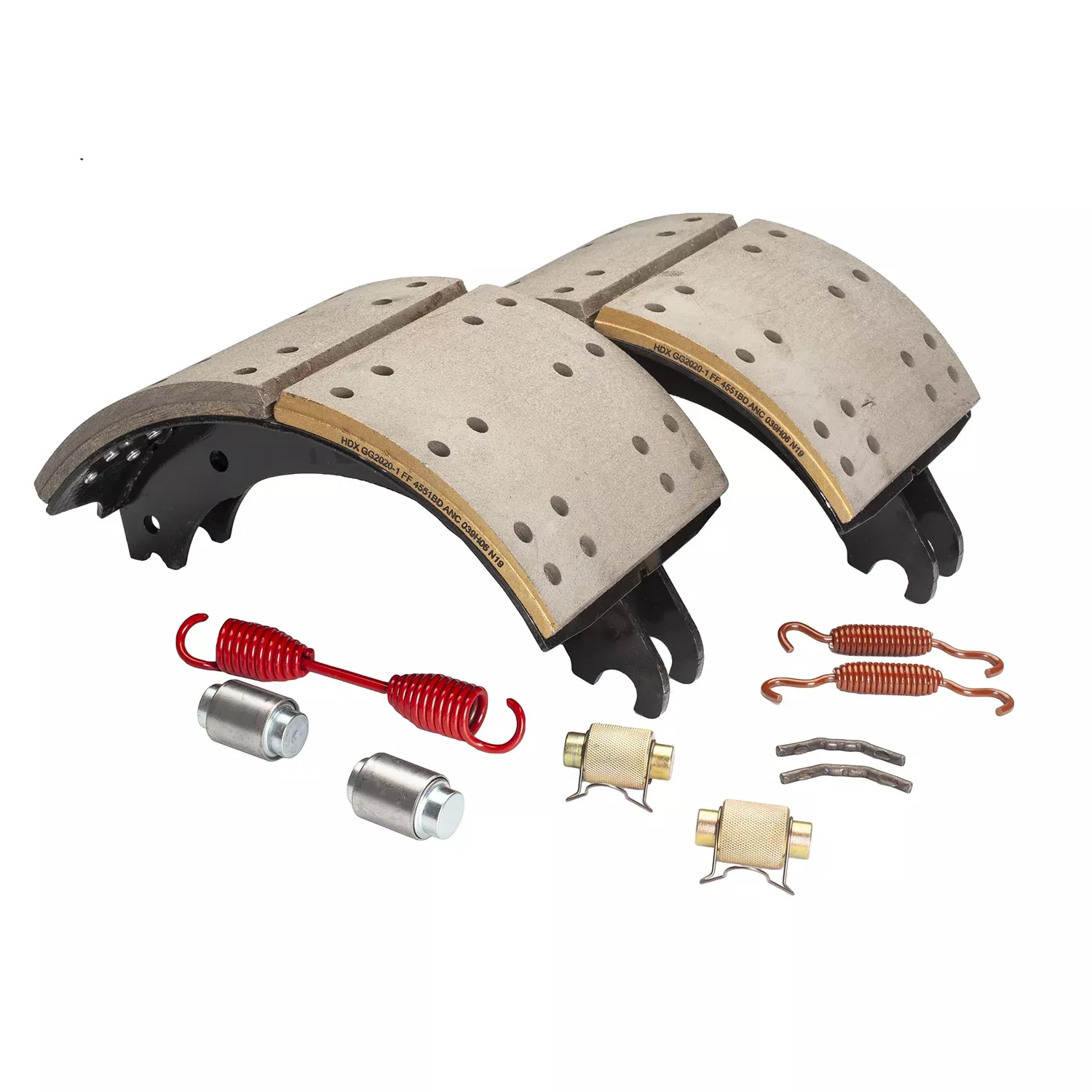 Brake Shoes Reman Kit With Hardware C6 HALGG4551QG