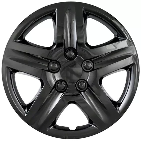 Chevrolet Impala Style 17" Gloss Black Hubcaps 431-17BLK