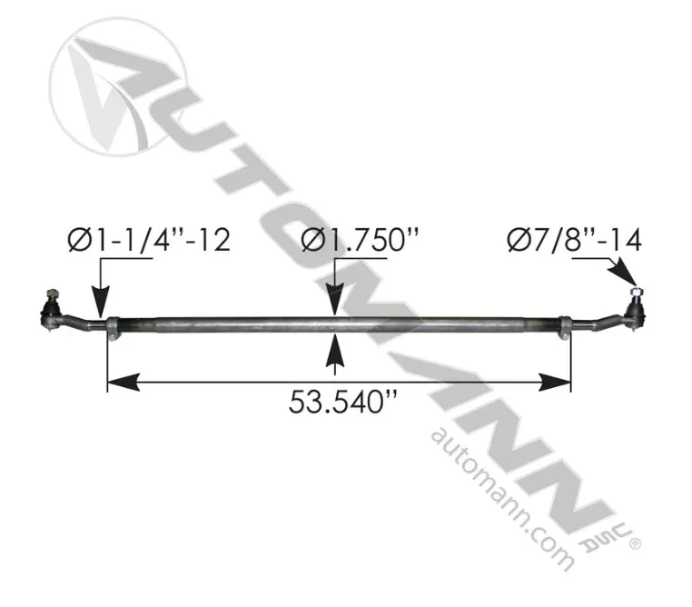 Cross Tube Assembly Automann 971713