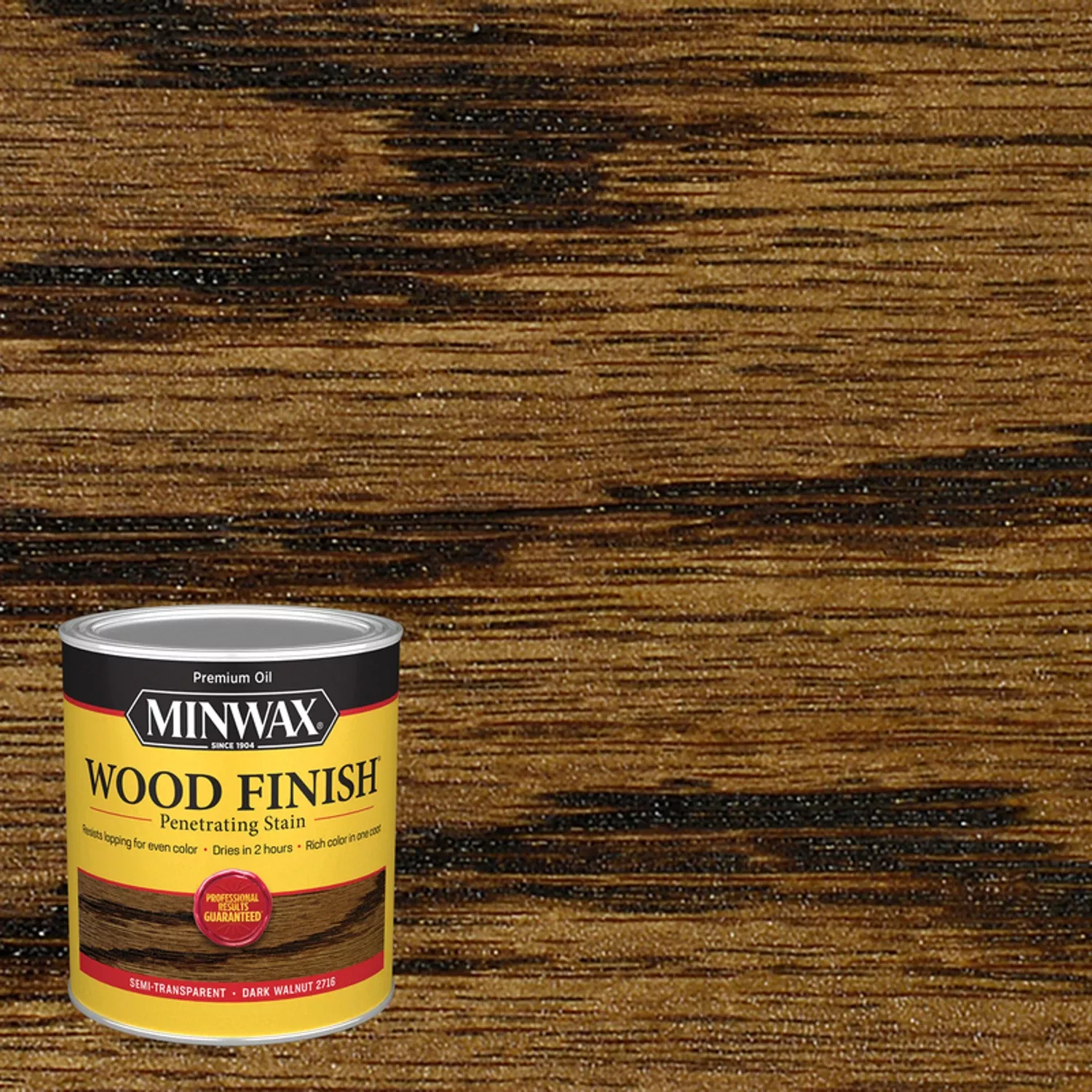 Dark Walnut Wood Finish, Qt.