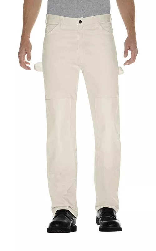 Men's Natural Double Knee Pants 30x30 - Durable Workwear
