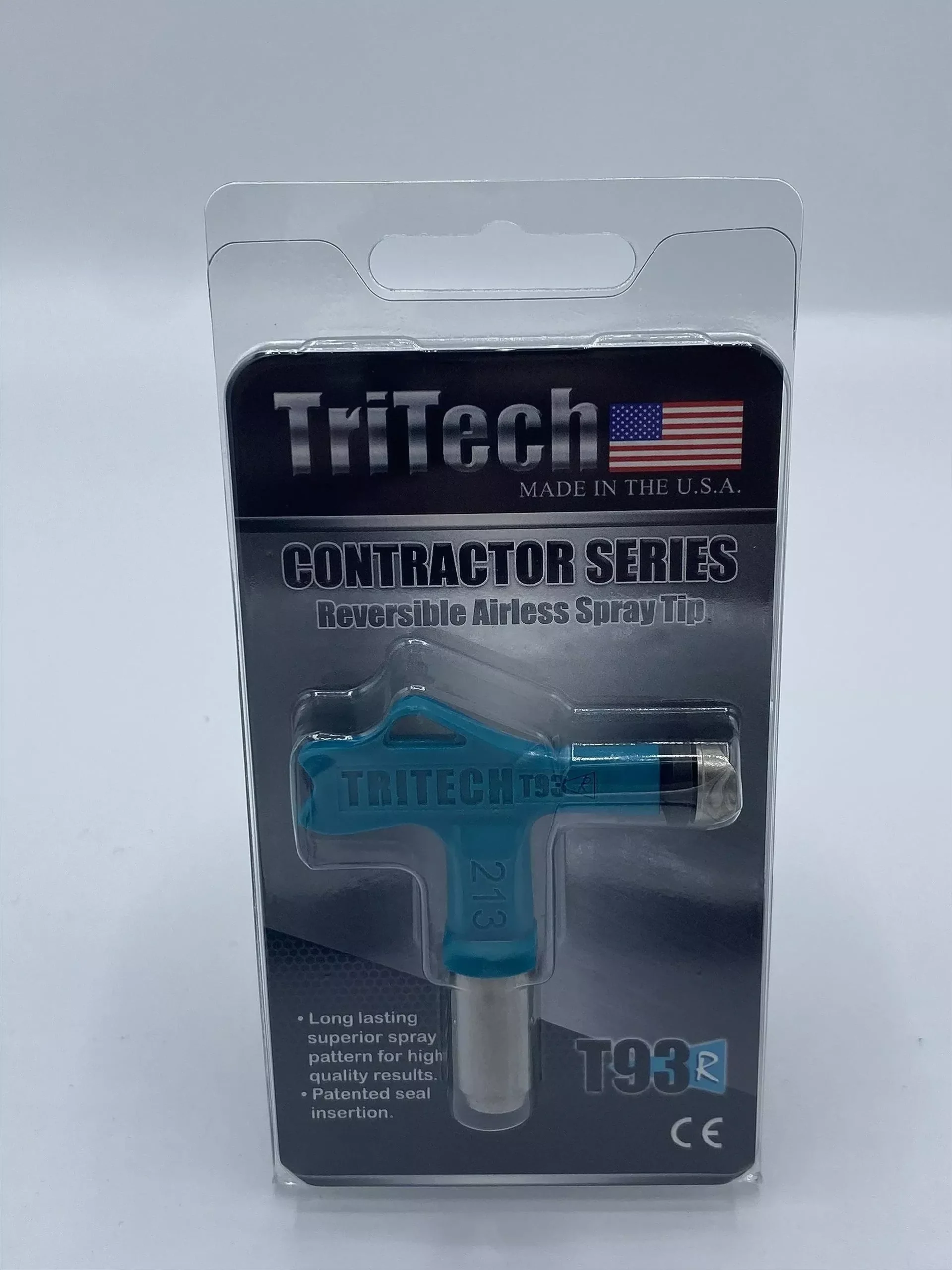 T93R 213 Contractor Spray Tip – 122‑Wide Fan With Multiple Orifice Options