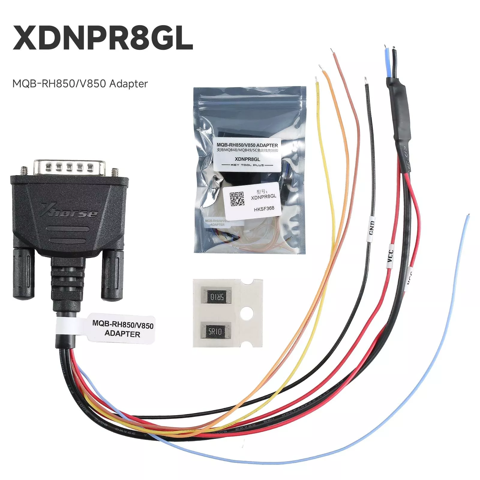 XHORSE XDNPR8GL MQB-RH850 RH850 V850 Adapter for Key Tool Plus