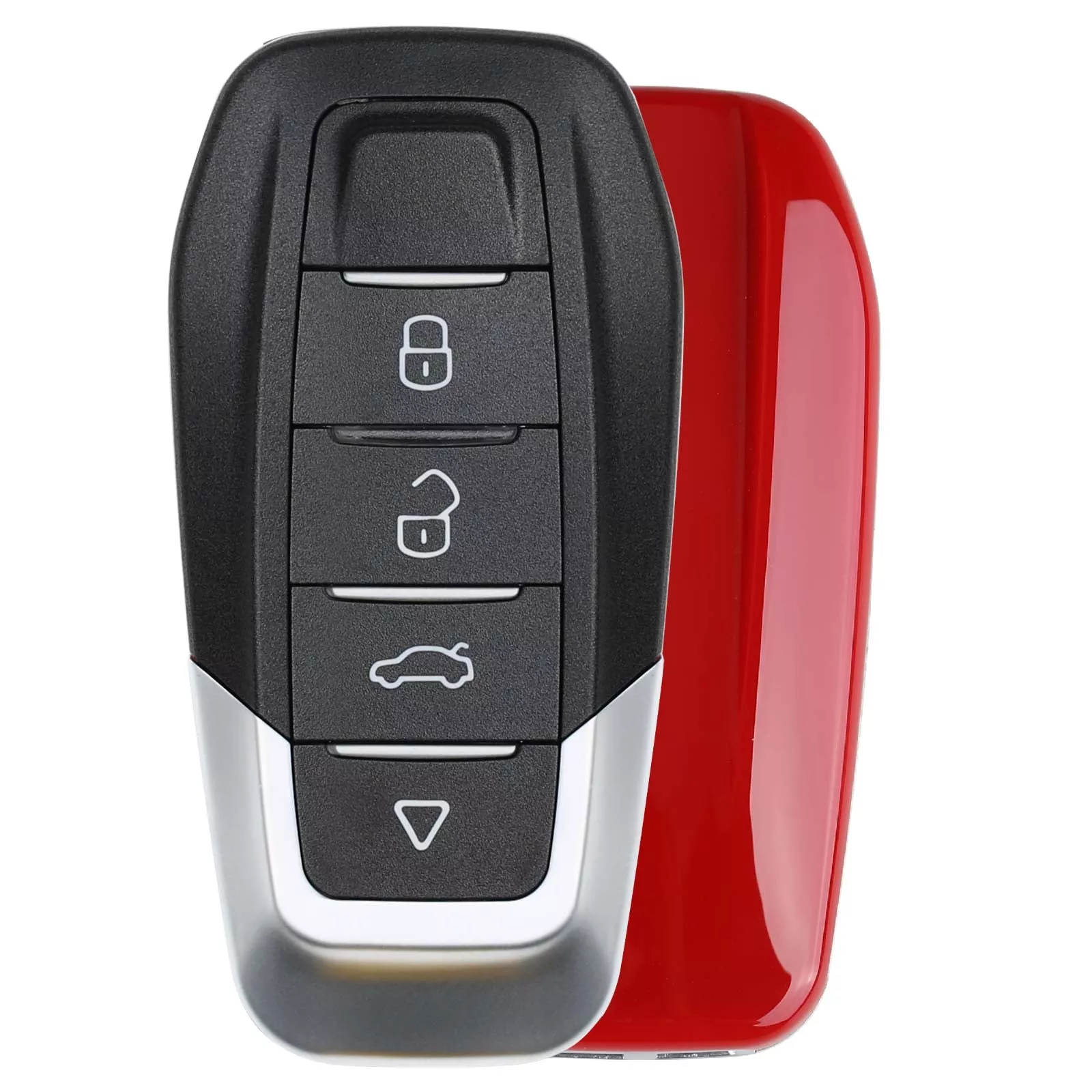 Xhorse XKFEF2EN FA.LL Type Wired Folding Key 4 Buttons Bright Red Universal Remote Key 5pcs per Lot