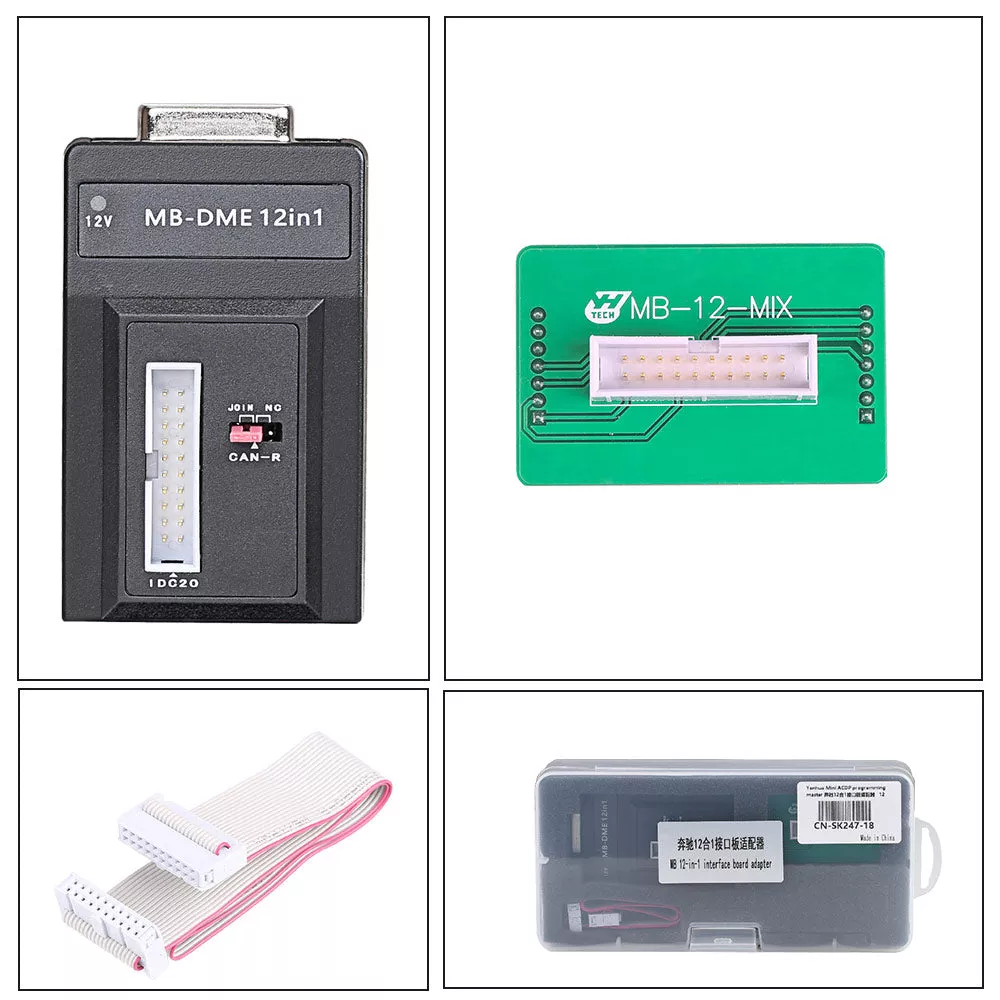Yanhua Mini ACDP-2 Mercedes-Benz MB DME Package with Module 15 and Module 18 for DME Clone and DME/ISM Refresh