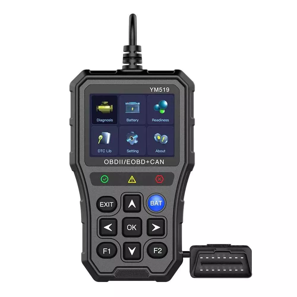 YM519 OBD2felkodslsare professionellt verktyg fr att lsa och rensa felkoder